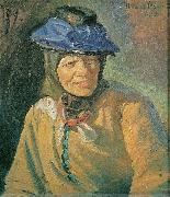 Michael Ancher glade elsie Sweden oil painting artist